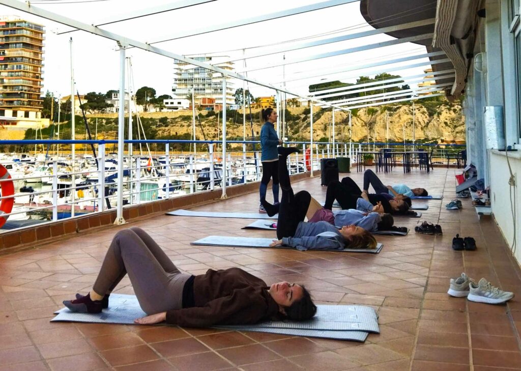 Clases de pilates y zumba
